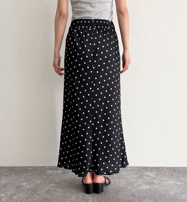 fredy emue「ワッシャーサテンドットスカート」|スカート|