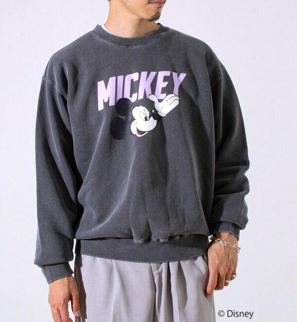 GLOSTER「【GOOD ROCK SPEED】MICKEY / ピグメントスウェット」|スウェット・ジャージ|