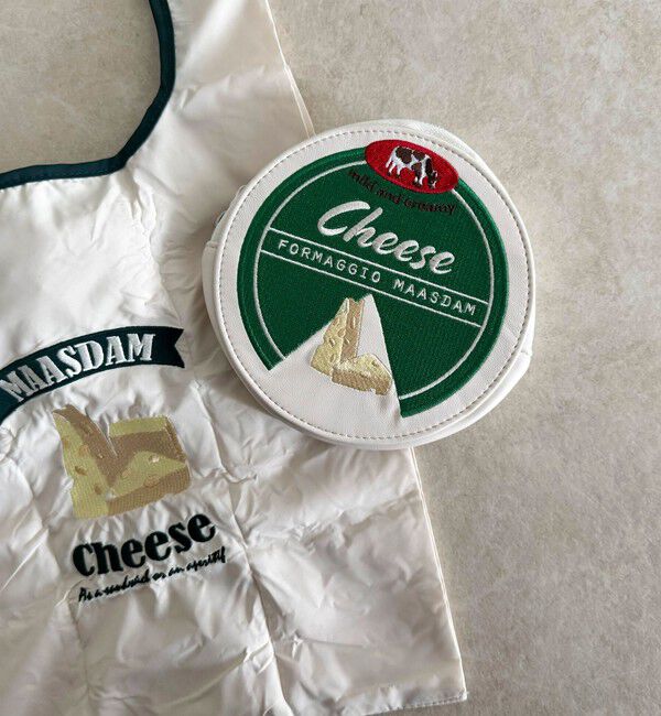 fredy emue「刺しゅうパッケージポーチ」|ポーチ|グリーン系その他