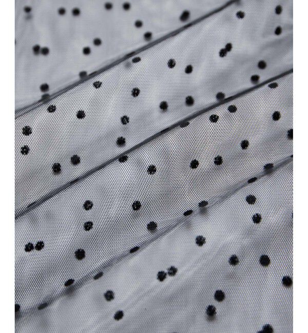 SALON adam et rope'「ドットチュールスカート」|スカート|