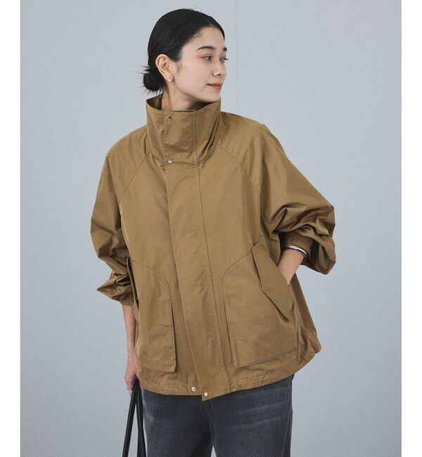 SALON adam et rope'「LIMONTAスタンドカラーブルゾン」|ブルゾン・スタジャン|