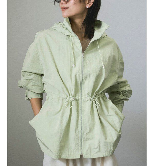 SALON adam et rope'「【WEB限定】2WAYリップストップフードブルゾン/スタンドカラーマウンテンパーカー［軽量］」|ブルゾン・スタジャン|