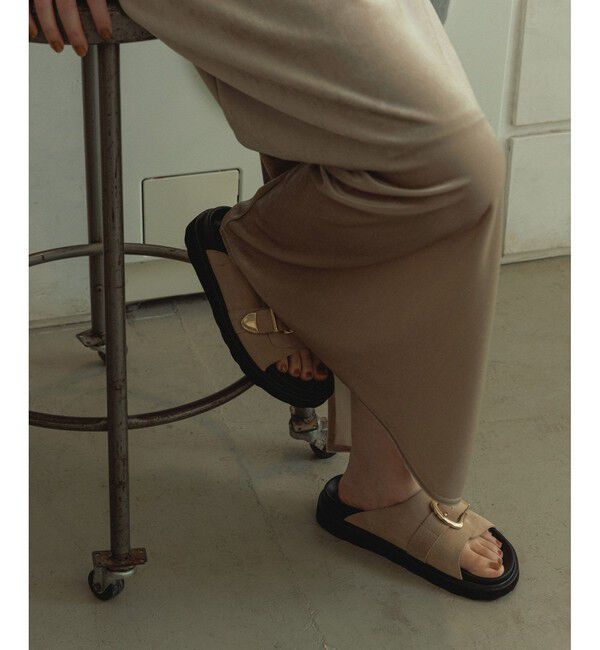 SALON adam et rope'「トリアセベロアナロースカート / セットアップ対応」|スカート|