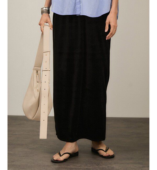 SALON adam et rope'「トリアセベロアナロースカート / セットアップ対応」|スカート|