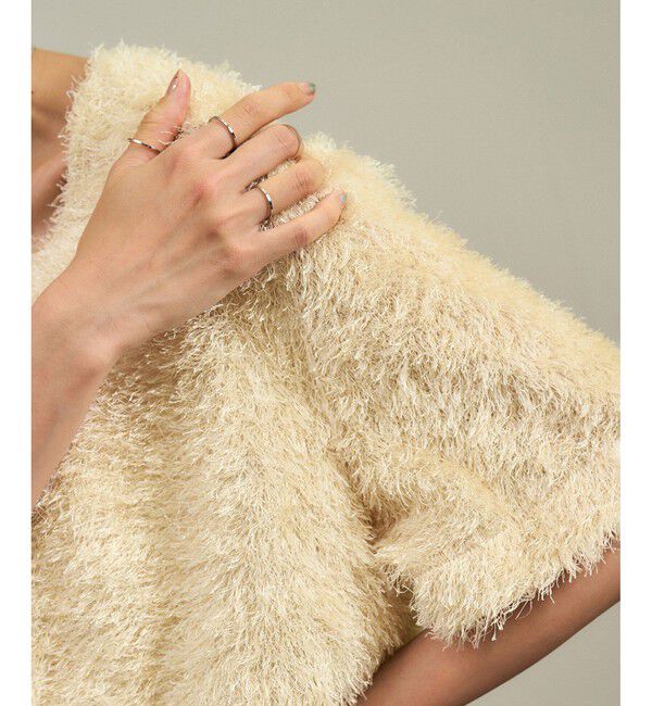 SALON adam et rope'「前後2WAYフェザージャガードプルオーバー」|その他|