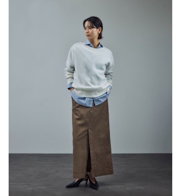 SALON adam et rope'「【WEB限定】ウールカシミヤニットプルオーバー」|ニット・セーター|