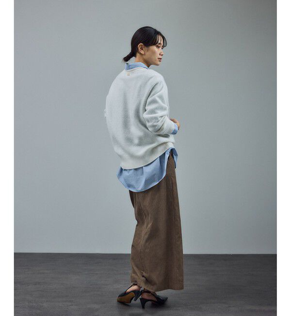 SALON adam et rope'「【WEB限定】ウールカシミヤニットプルオーバー」|ニット・セーター|