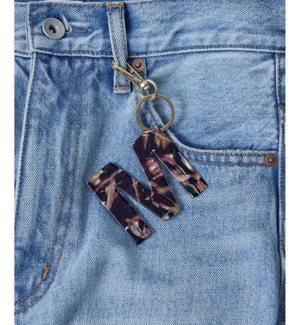 SALON adam et rope'「アルファベットマーブルプレートチャーム」|チャーム・キーホルダー|