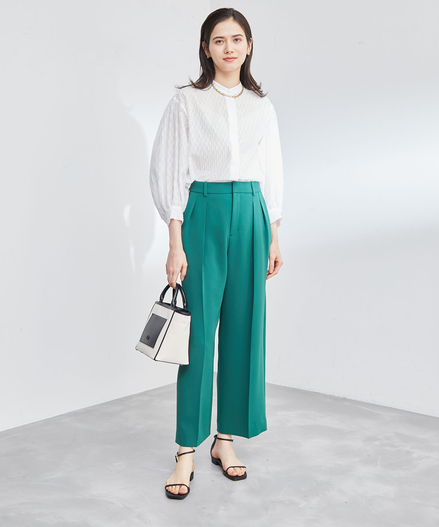 ROPE「【雑誌掲載】アンクルストラップサンダル」|サンダル|