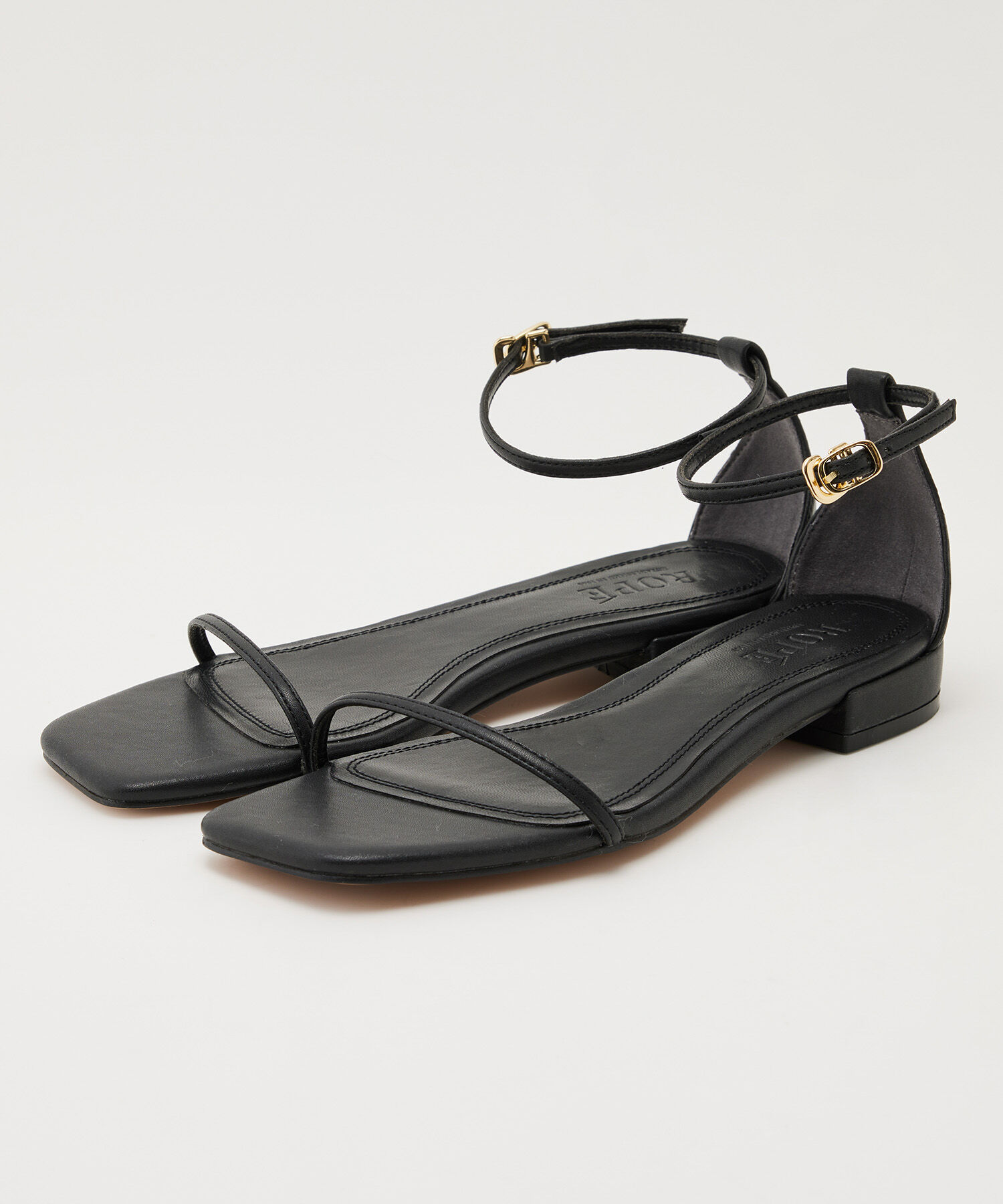 ROPE「【雑誌掲載】アンクルストラップサンダル」|サンダル|