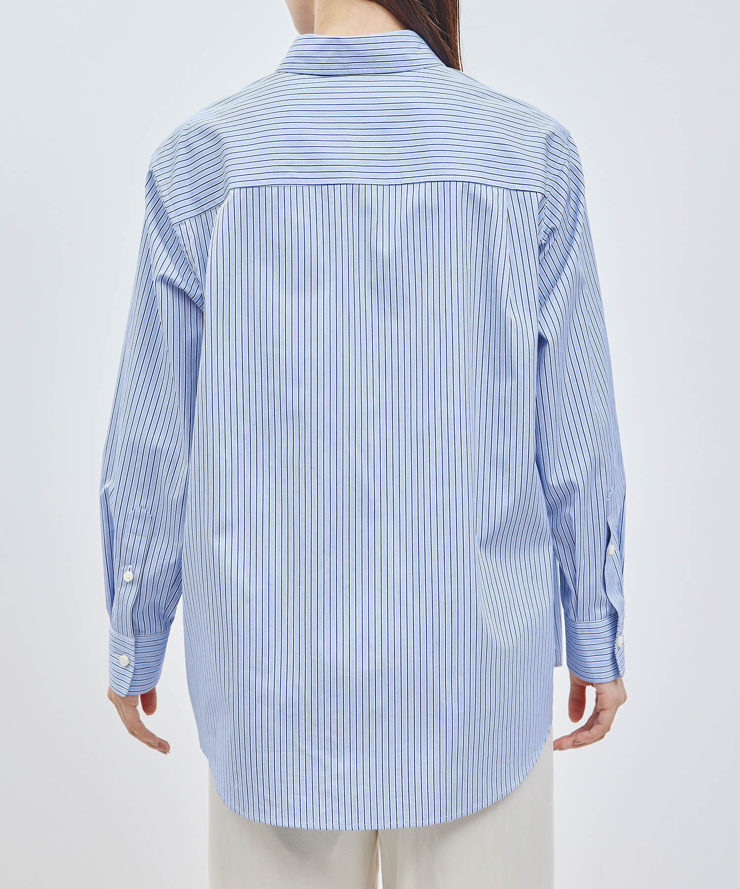 ROPE「【THOMAS MASON（トーマスメイソン）】レギュラーカラーシャツ【雑誌掲載】」|シャツ・ブラウス|