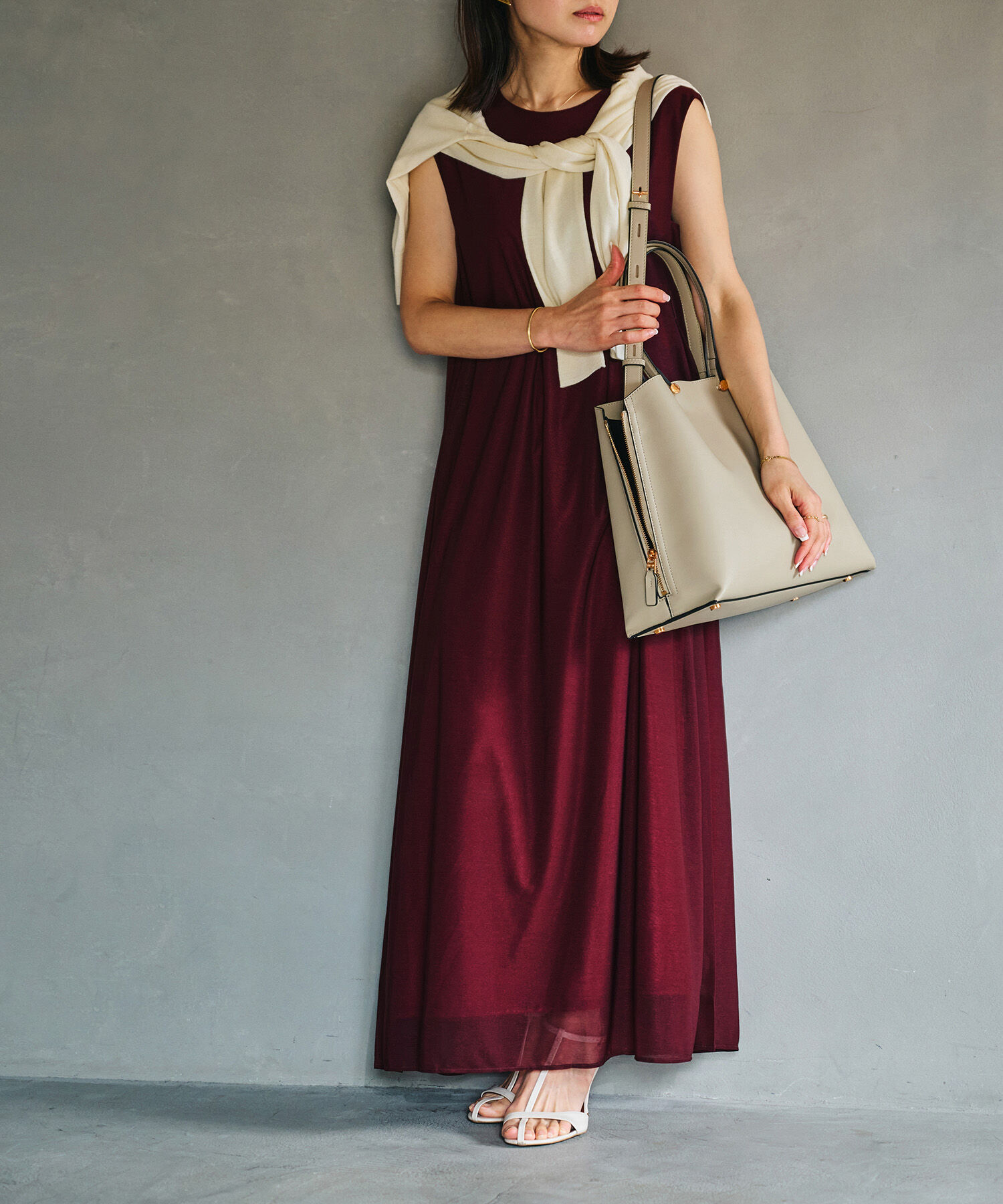 E'POR「【24AW】【E'POR】【A4対応】Y BAG Medium+」|トートバッグ|