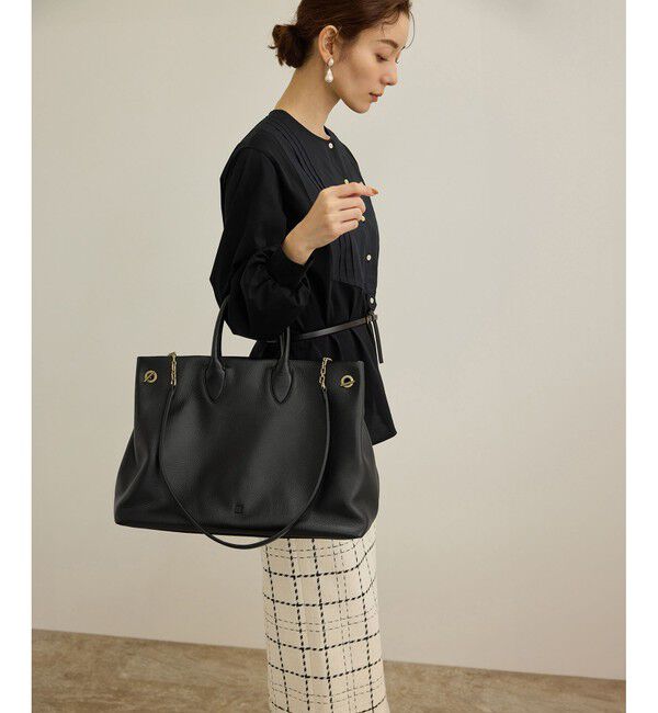 ROPE「横型レザートートバッグ【A4対応】」|トートバッグ|