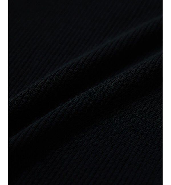 ROPE「【洗える】【WEB・一部店舗限定】前後2WAYボートネックリブ5分袖ニット」|ニット・セーター|