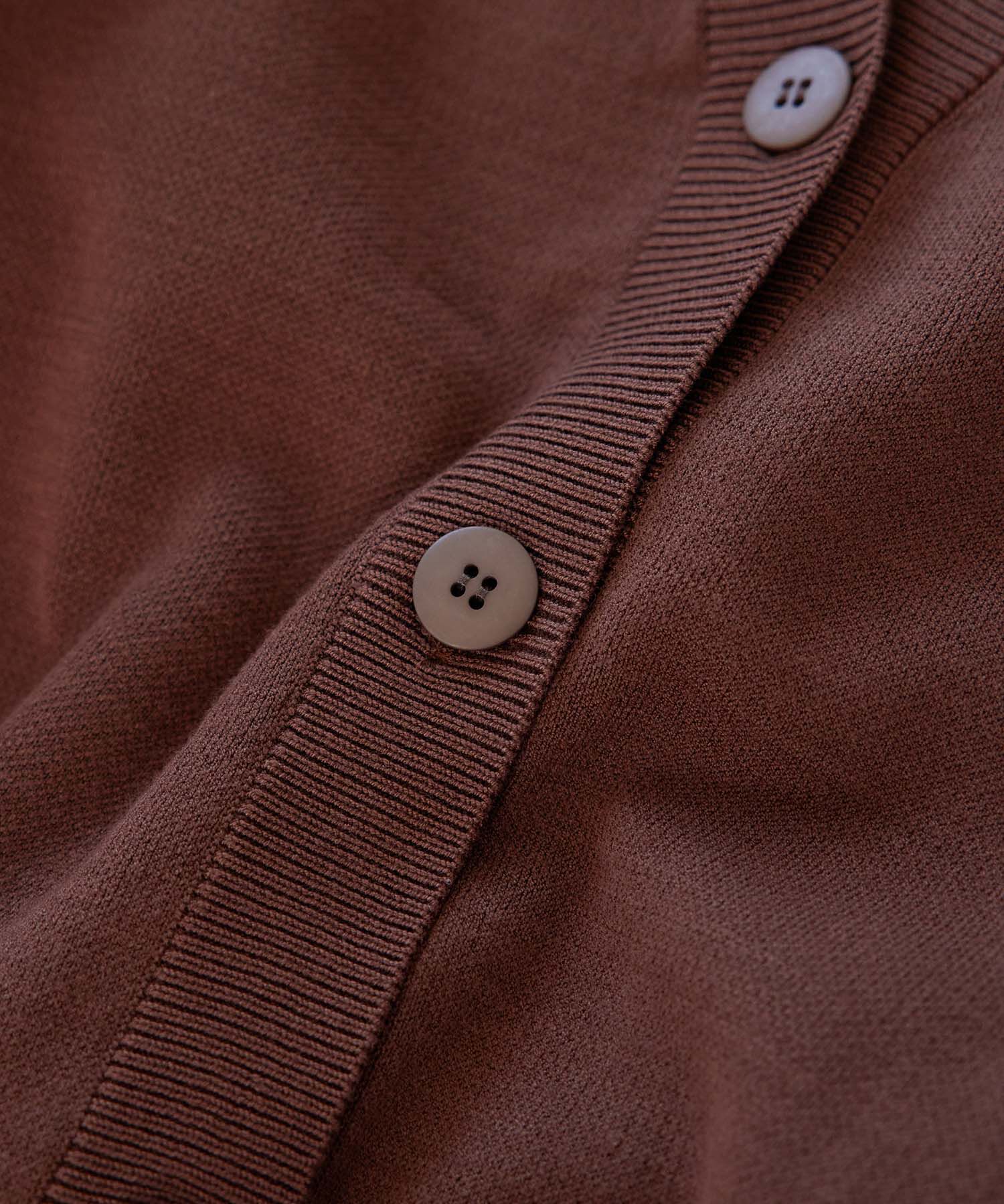 VIS「ゆったり羽織れる、ビッグシルエットカーディガン」|カーディガン|