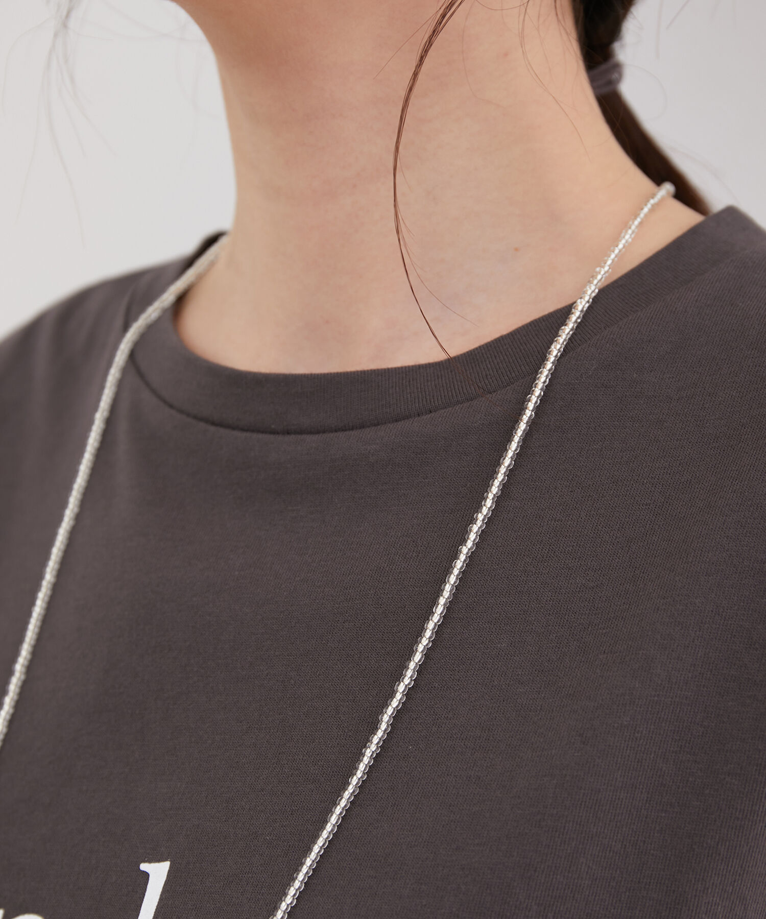 VIS「ビーズロングネックレス」|ネックレス|