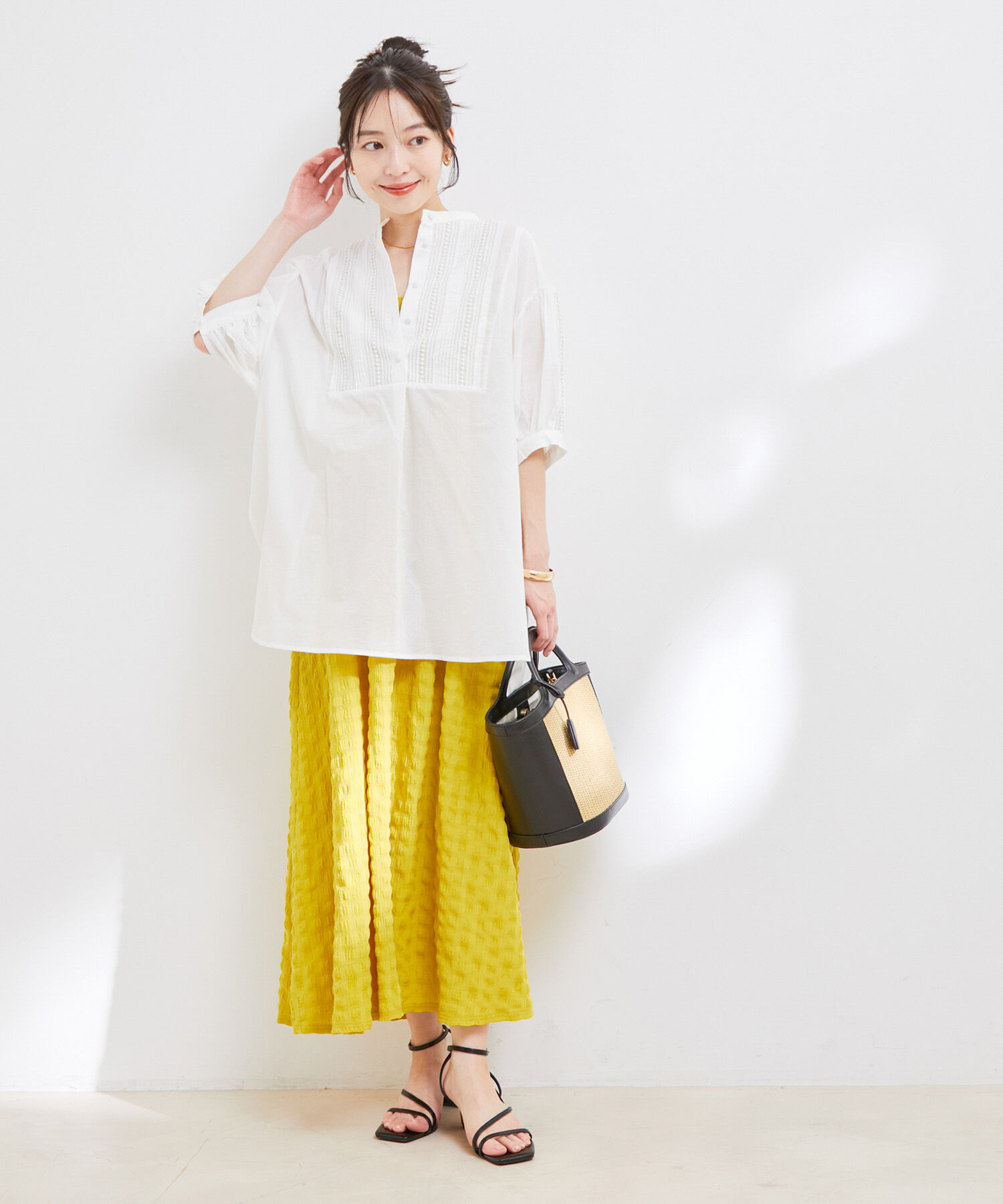 Juze「ナローアシメストラップヒールサンダル」|サンダル|