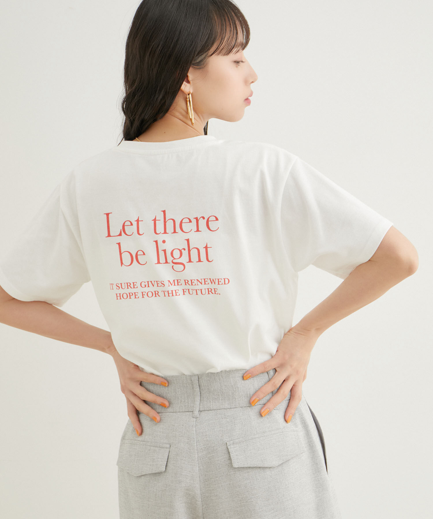 VIS「【洗える】アソートロゴTシャツ」|Tシャツ・カットソー|