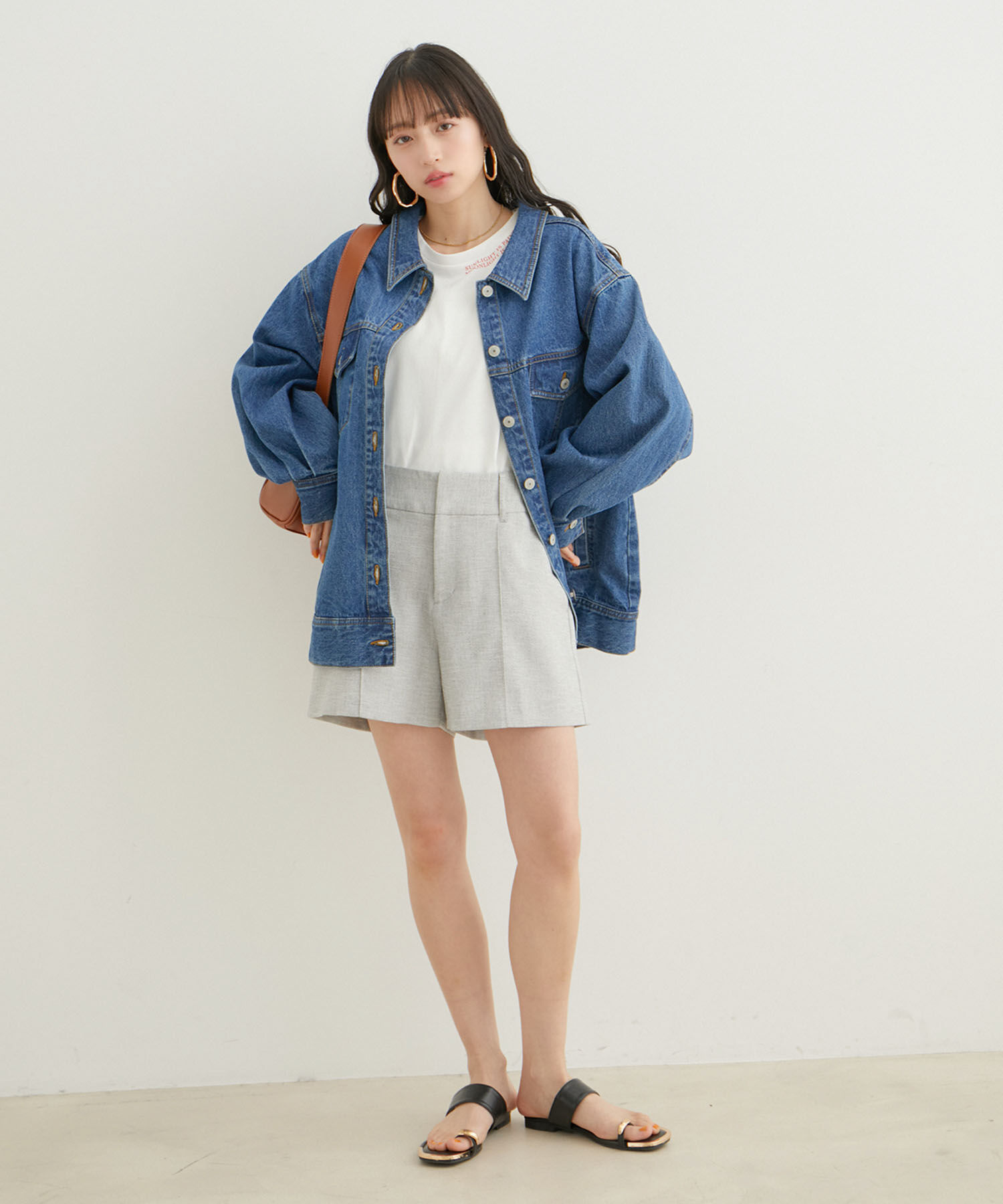 VIS「【洗える】アソートロゴTシャツ」|Tシャツ・カットソー|