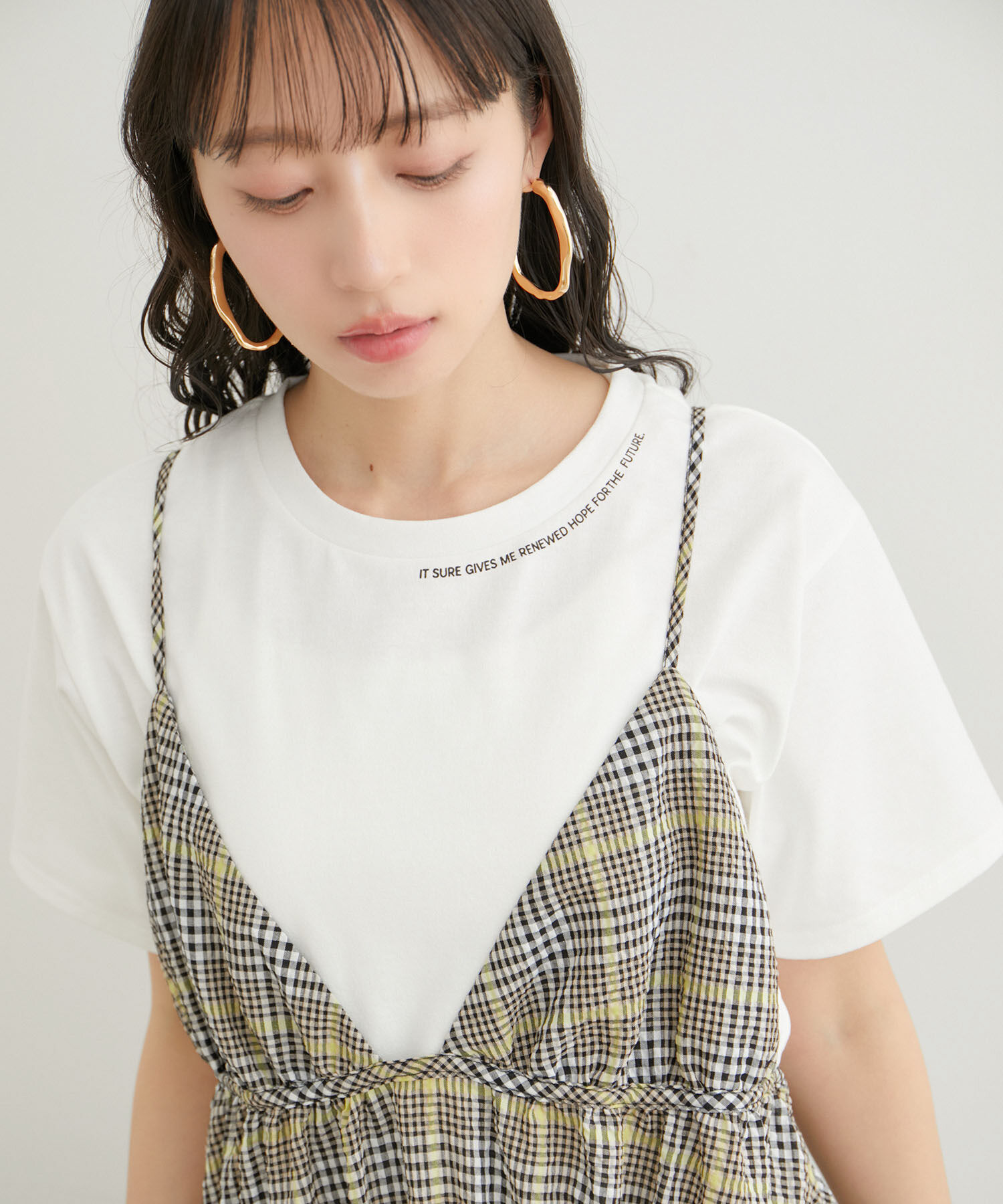 VIS「【洗える】アソートロゴTシャツ」|Tシャツ・カットソー|