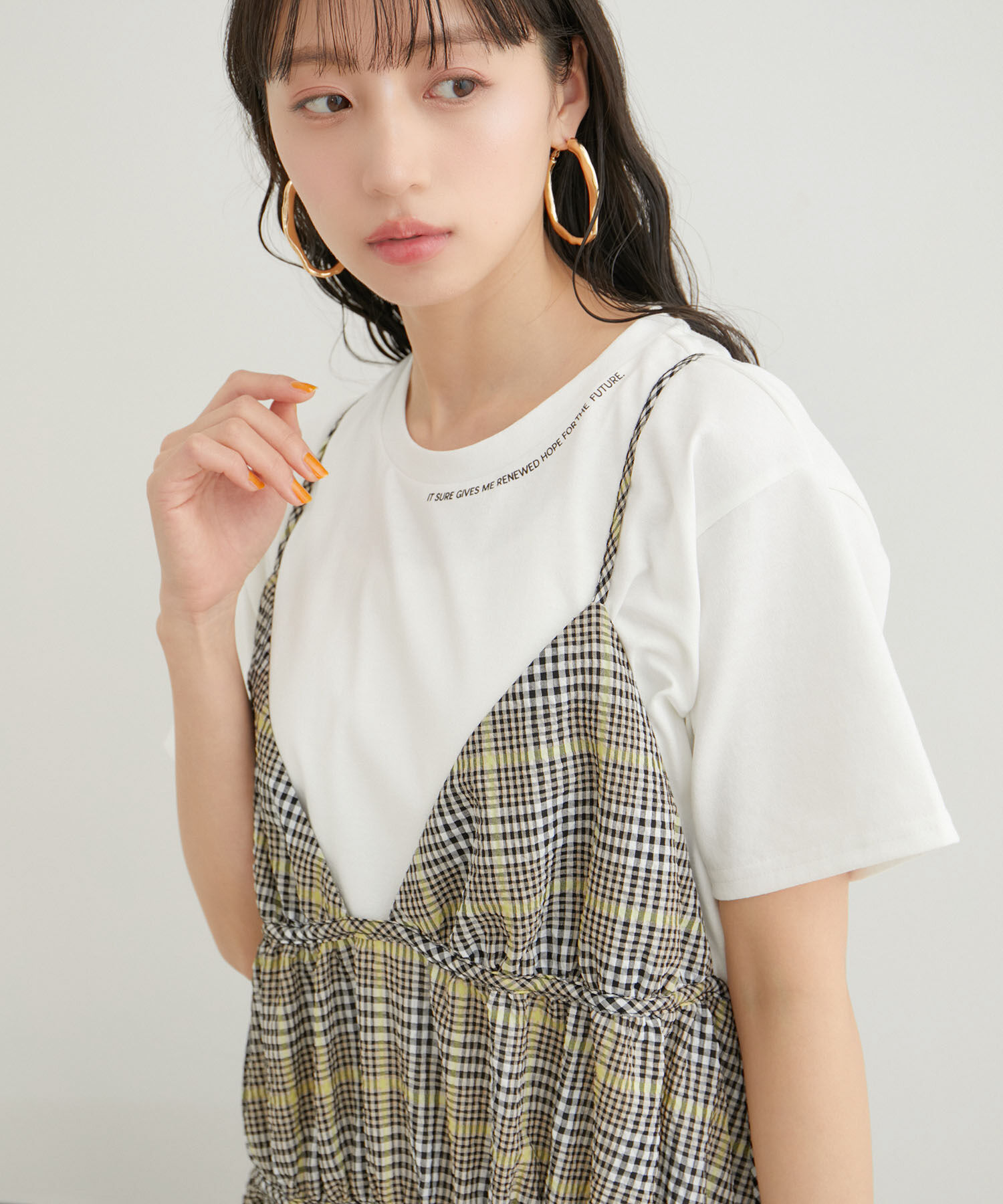 VIS「【洗える】アソートロゴTシャツ」|Tシャツ・カットソー|