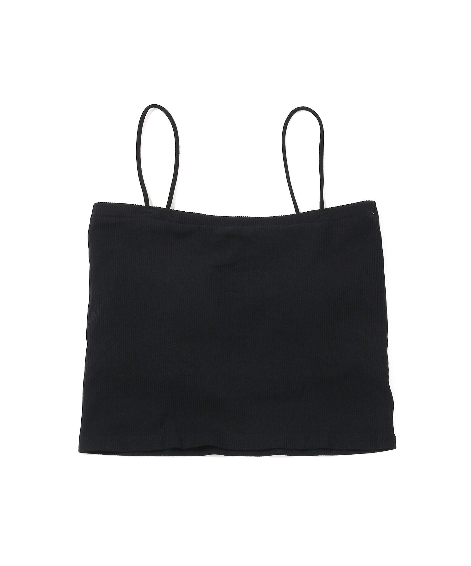 VIS「【洗える】短丈カップ付きインナーキャミソール」|キャミソール|