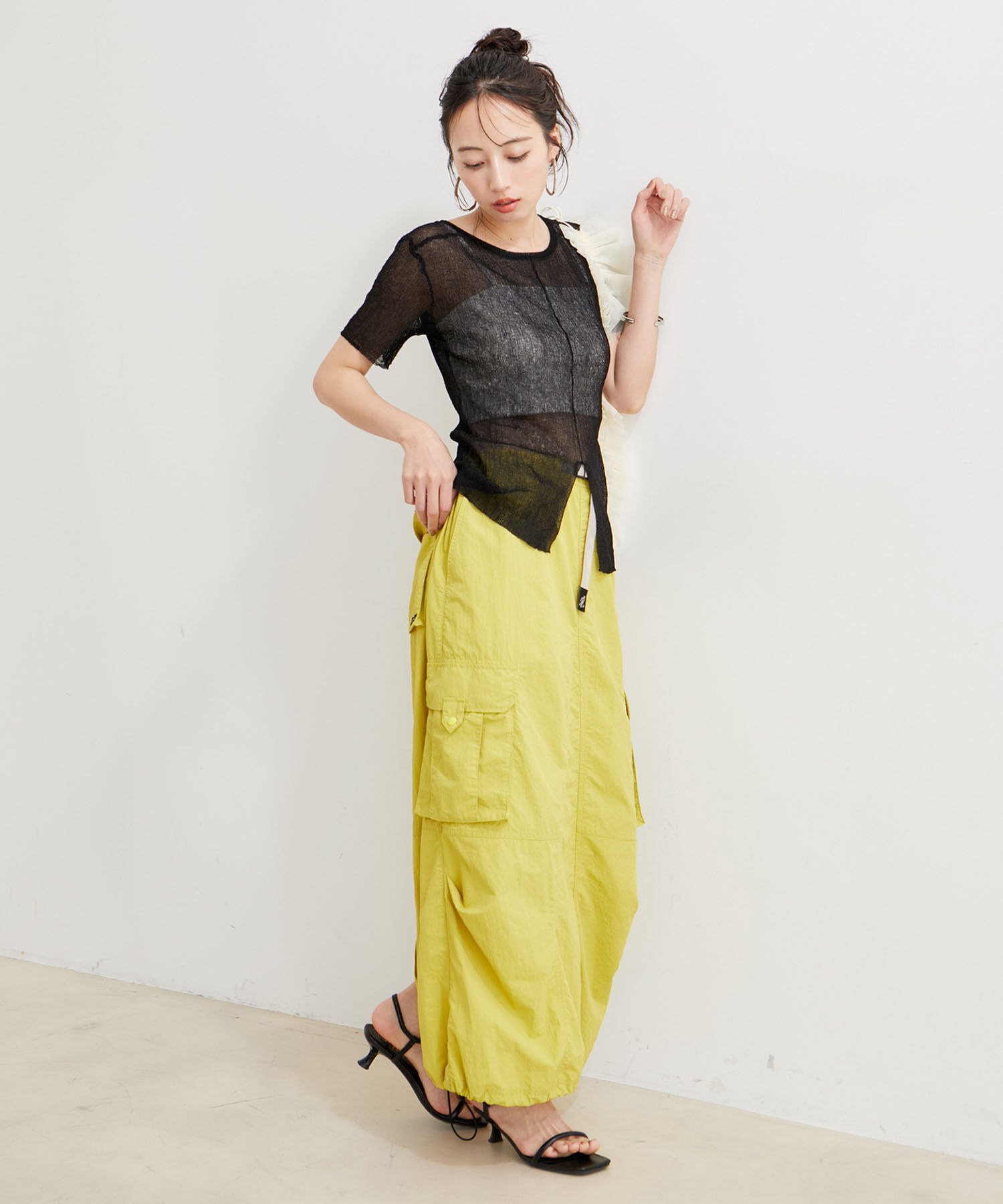 VIS「【GRAMICCI/グラミチ】VIS別注 ナイロンスカート【洗える・撥水】」|スカート|