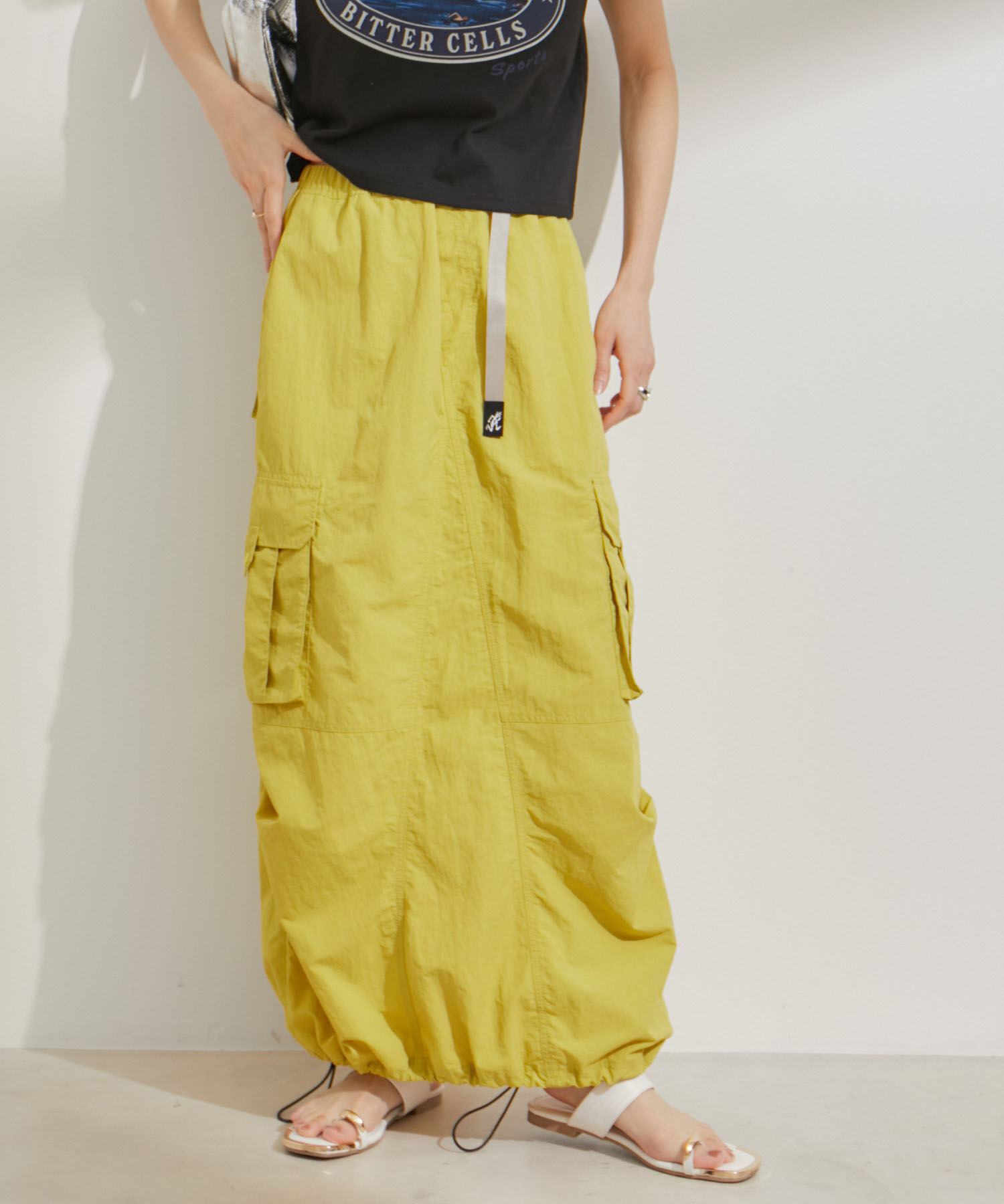 VIS「【GRAMICCI/グラミチ】VIS別注 ナイロンスカート【洗える・撥水】」|スカート|