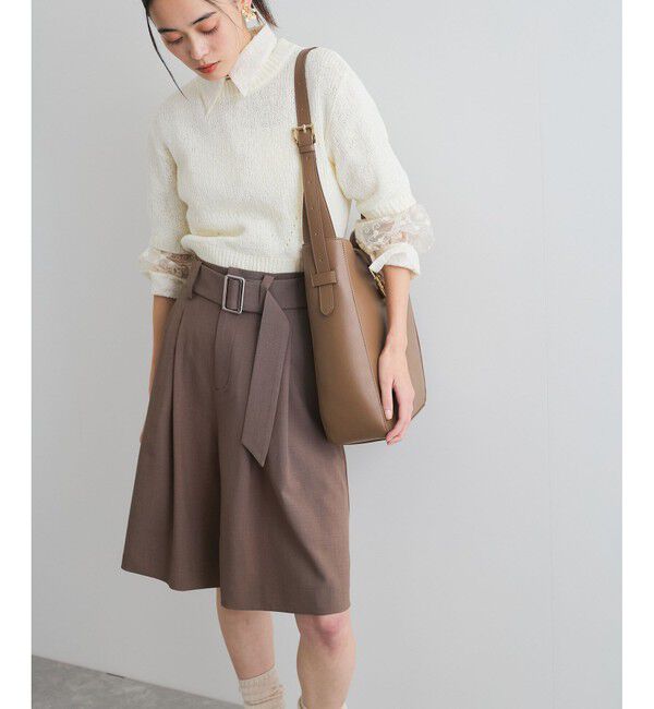 VIS「【A4収納】ホーボーバッグ」|トートバッグ|