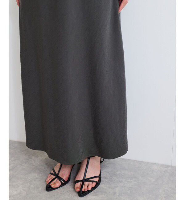 VIS「バイヤス仕立てナローキャミワンピース」|ワンピース|