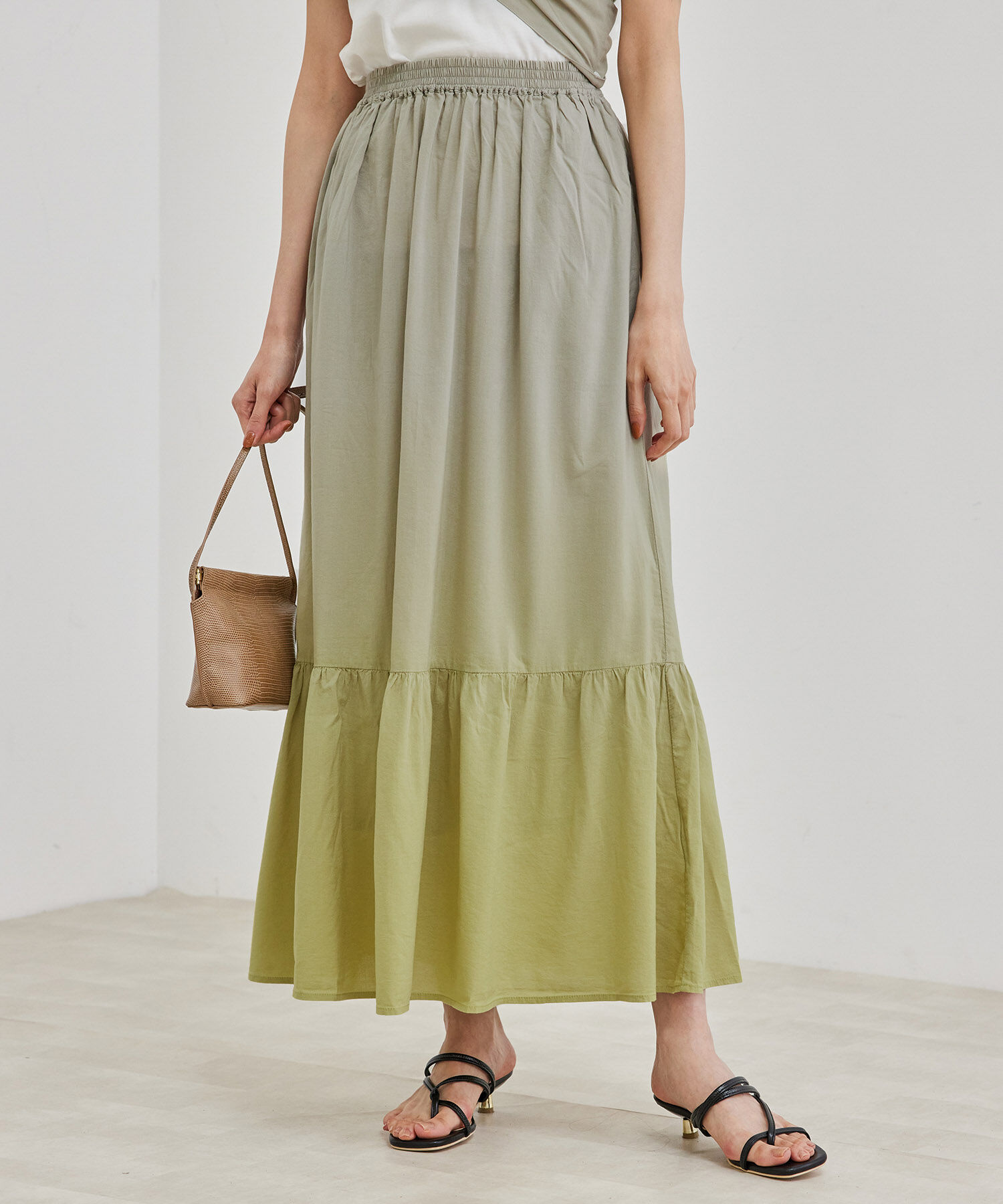 Rope&rsquo;Picnic「【マルチWAY】【リンクコーデ】グラデーションスカート」|スカート|