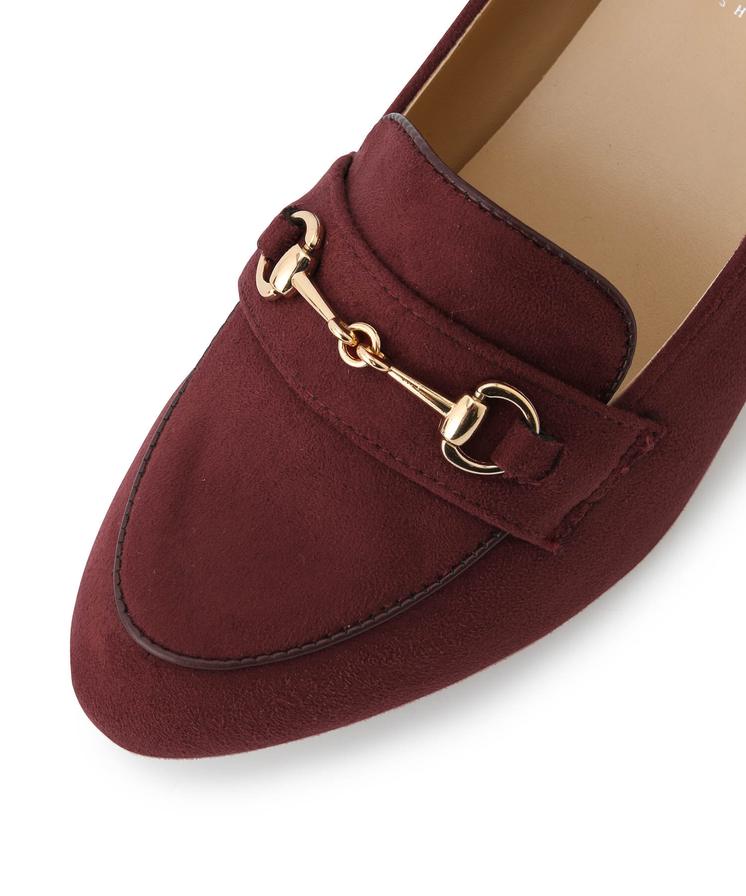 ROPE PICNIC PASSAGE「ROPE' PICNIC PASSAGE byHARUTA/リサイクルスエードヒールアップローファー」|ローファー|