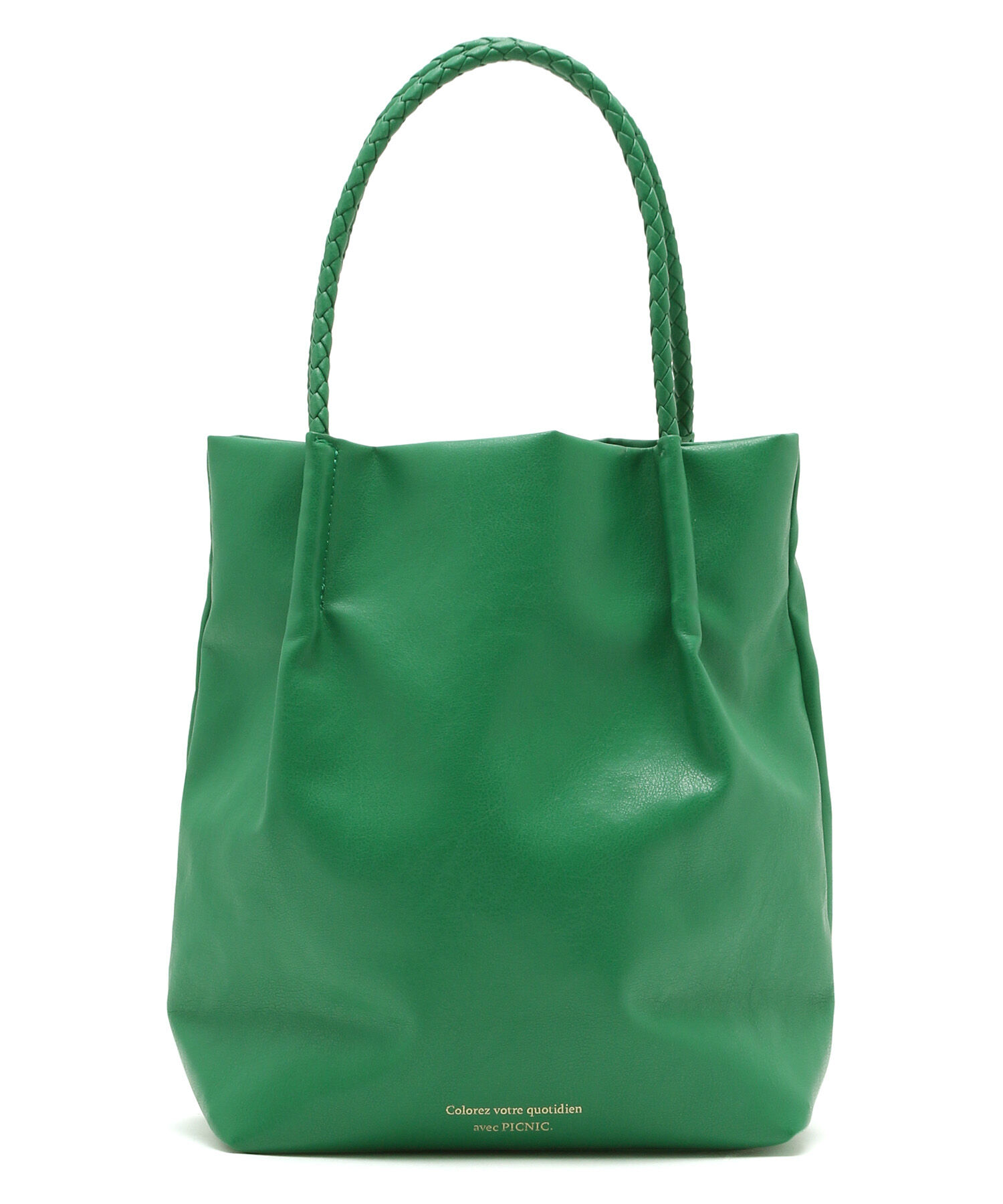 ROPE PICNIC PASSAGE「洗えるメッシュハンドルミドルサイズトートバッグ」|トートバッグ|グリーン(30)