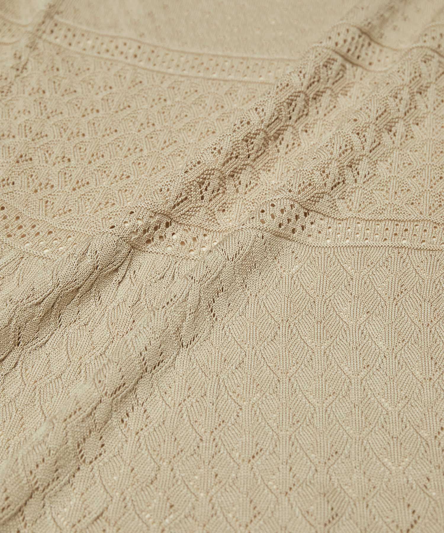 Rope&rsquo;Picnic「透かし編みニットマーメイドスカート」|スカート|