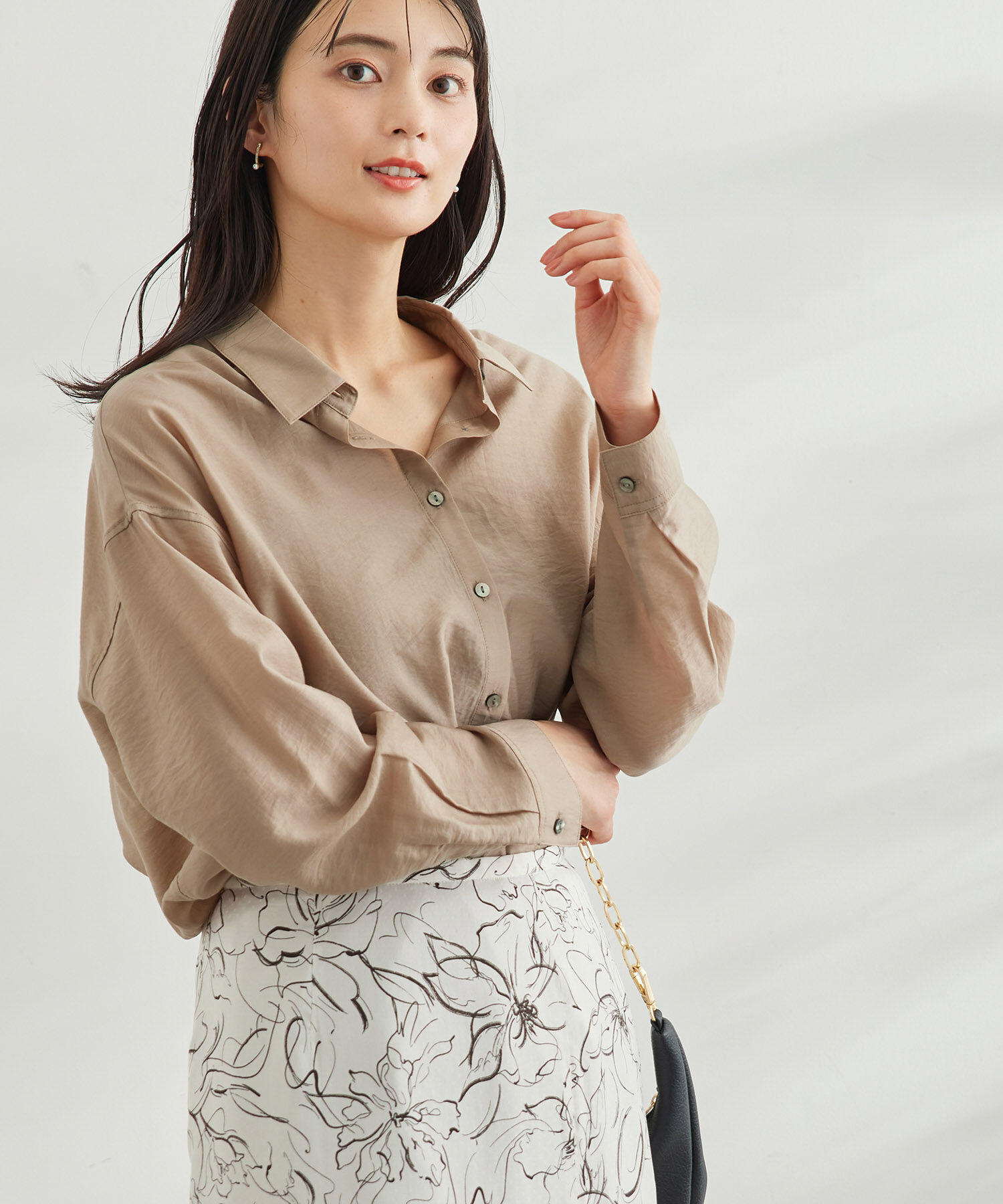 Rope&rsquo;Picnic「洗える/シアーシャツ」|シャツ・ブラウス|