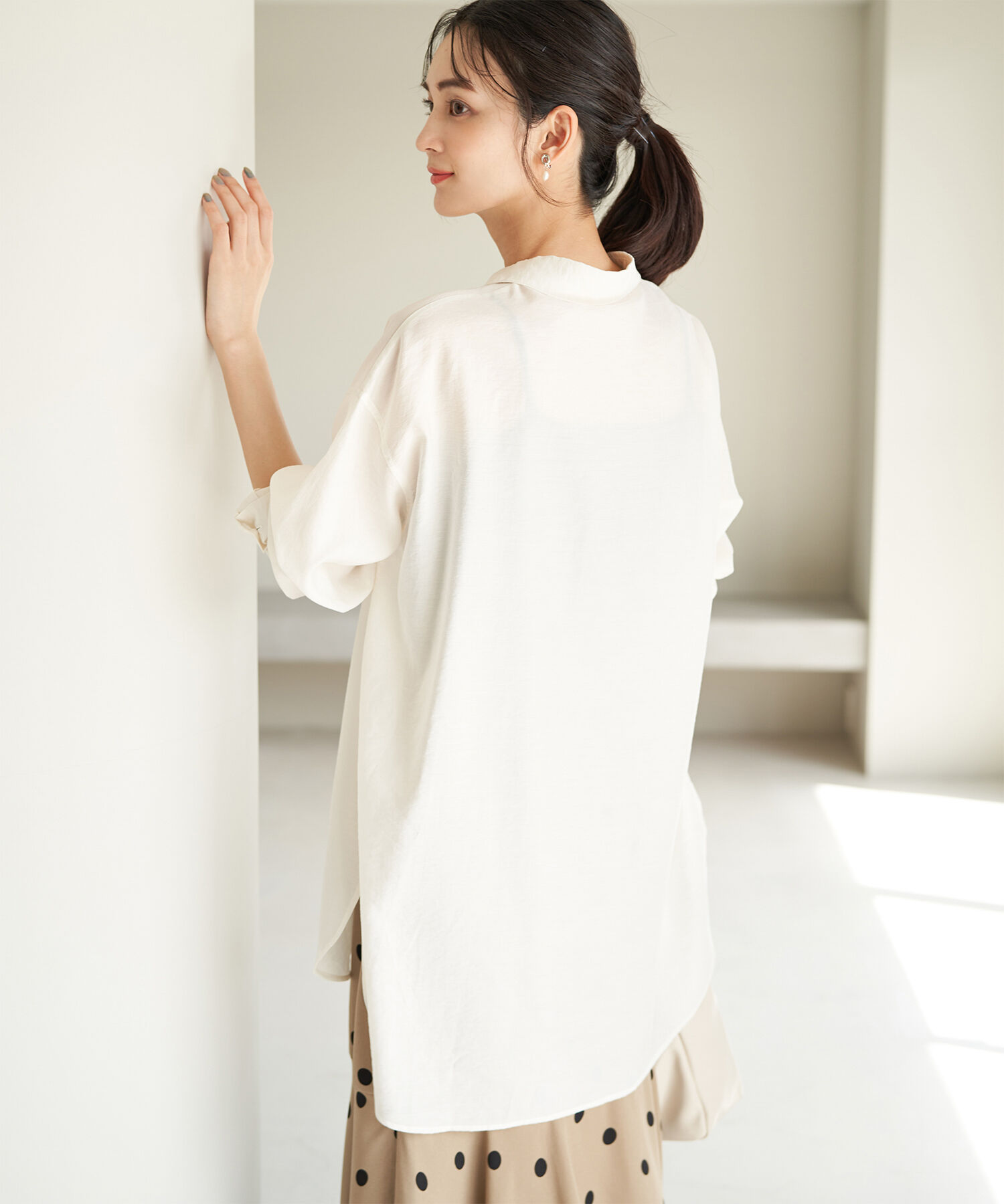 Rope&rsquo;Picnic「洗える/シアーシャツ」|シャツ・ブラウス|