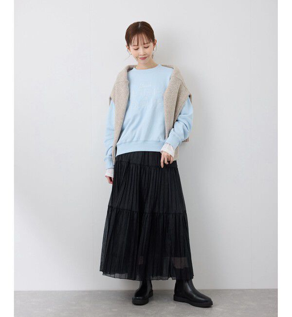 Rope&rsquo;Picnic「ロゴ刺繍スウェット/吸水速乾・リンクコーデ」|スウェット・ジャージ|