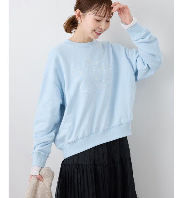 Rope&rsquo;Picnic「ロゴ刺繍スウェット/吸水速乾・リンクコーデ」|スウェット・ジャージ|