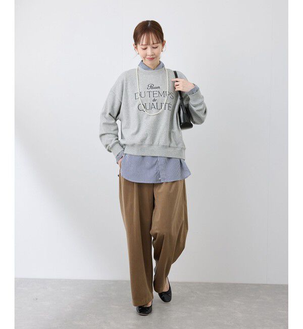 Rope&rsquo;Picnic「ロゴ刺繍スウェット/吸水速乾・リンクコーデ」|スウェット・ジャージ|