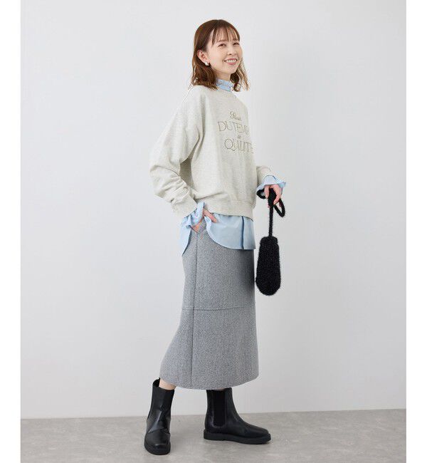 Rope&rsquo;Picnic「ロゴ刺繍スウェット/吸水速乾・リンクコーデ」|スウェット・ジャージ|