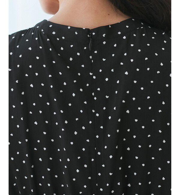 Rope&rsquo;Picnic「ドット柄ドッキングワンピース」|ワンピース|