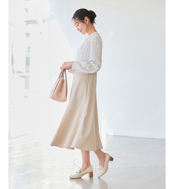 Rope&rsquo;Picnic「ドット柄ドッキングワンピース」|ワンピース|