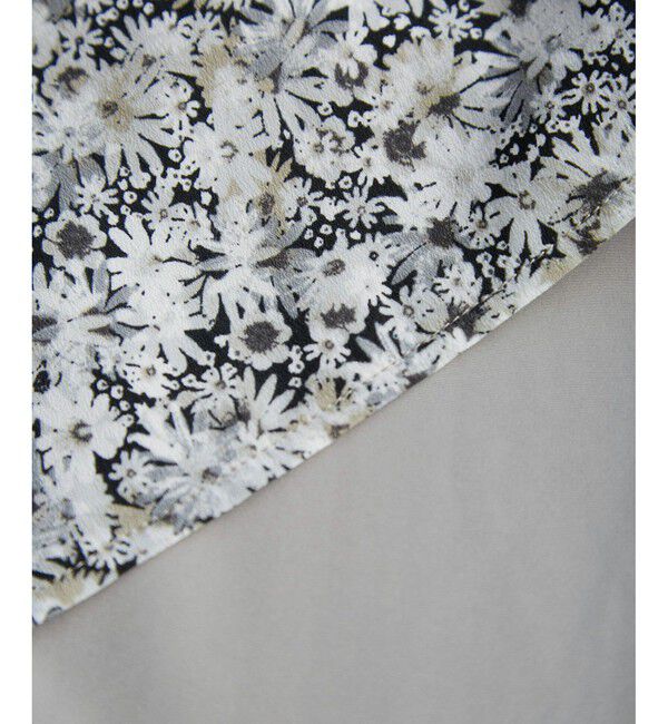 Rope&rsquo;Picnic「【emur/エミュール】マーガレット柄シャーリングワンピース」|ワンピース|