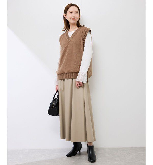 Rope&rsquo;Picnic「チュールドッキングベスト」|ベスト・ジレ|