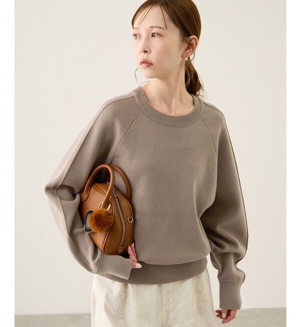 Rope&rsquo;Picnic「スウェットライクニットプルオーバー」|ニット・セーター|