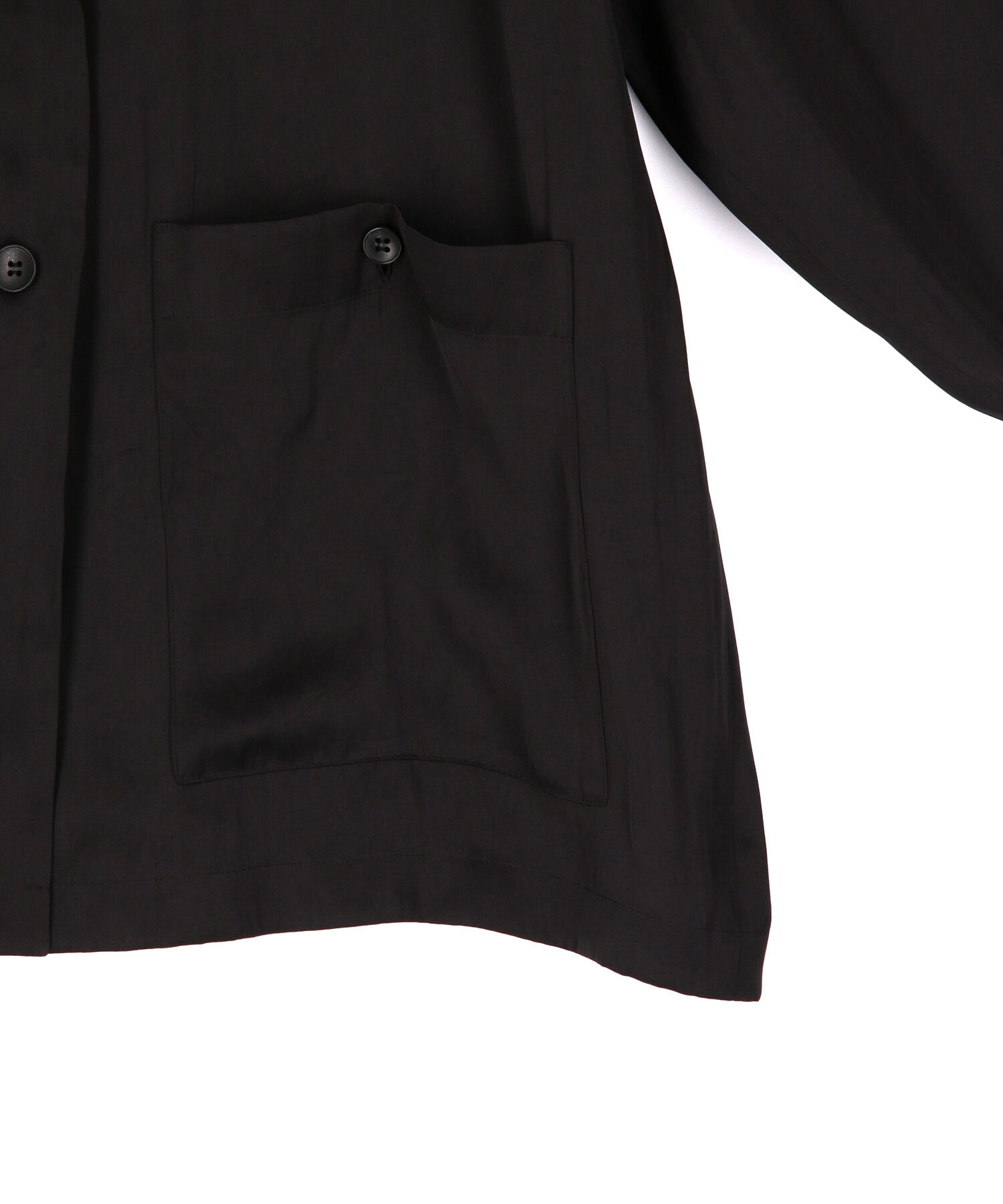 ADAM ET ROPE'「サテンシャツジャケット」|その他|