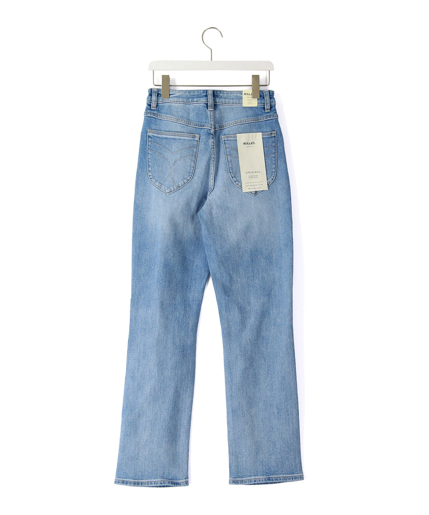 ADAM ET ROPE'「【ROLLA'S】ORIGINAL STRAIGHT BLEEKER WORN」|デニム|