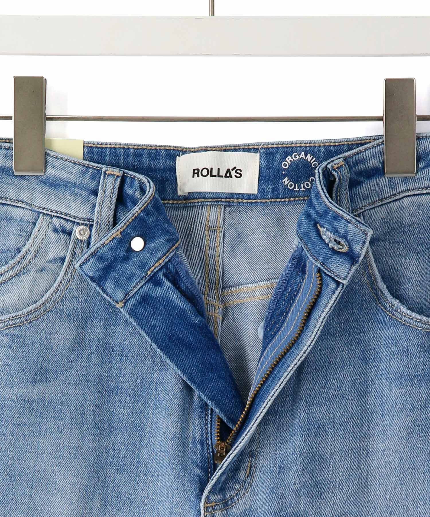 ADAM ET ROPE'「【ROLLA'S】ORIGINAL STRAIGHT BLEEKER WORN」|デニム|