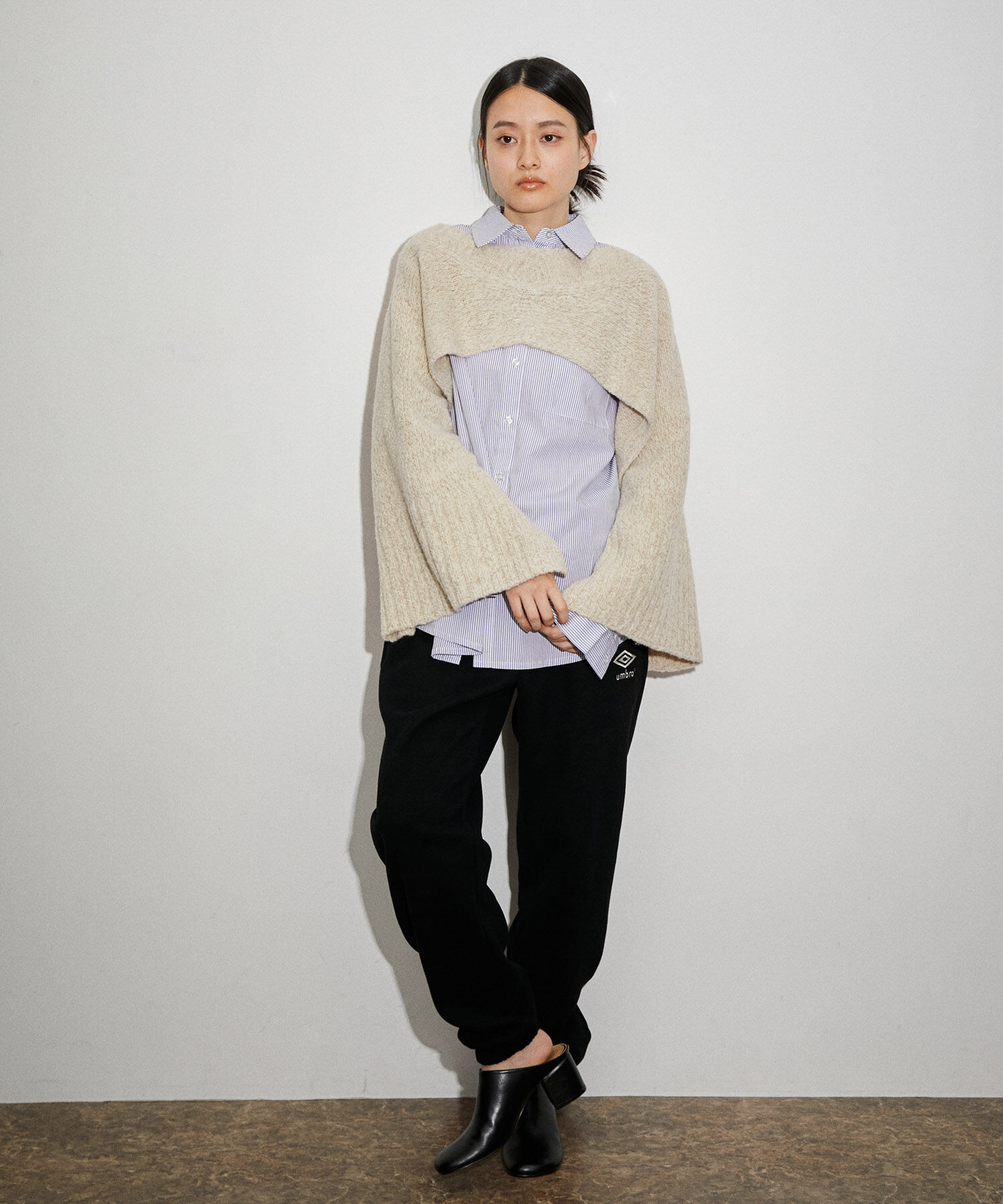 ADAM ET ROPE'「バブル2WAYニットベスト」|ベスト・ジレ|