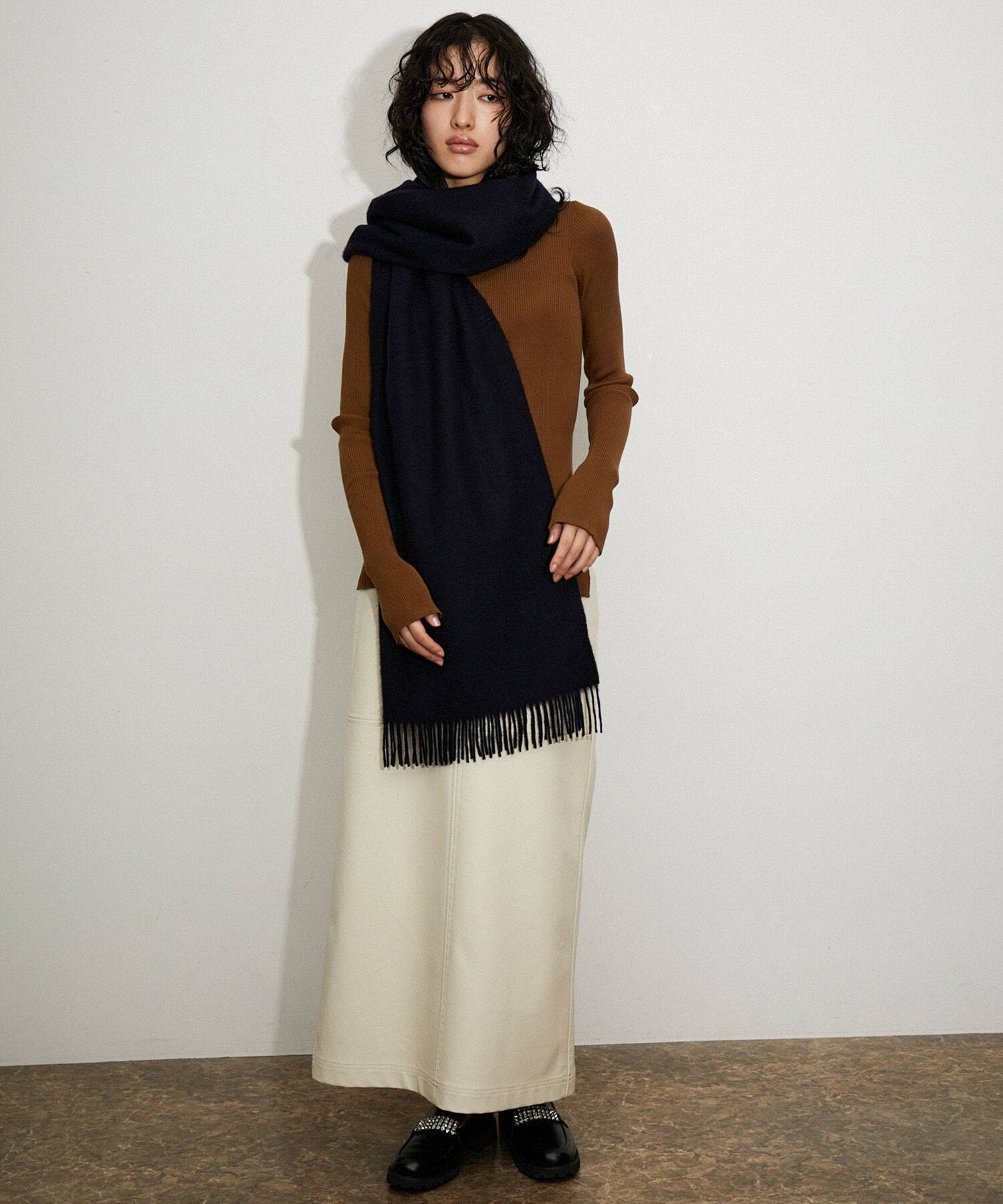 ADAM ET ROPE'「カシミヤストール」|ストール|